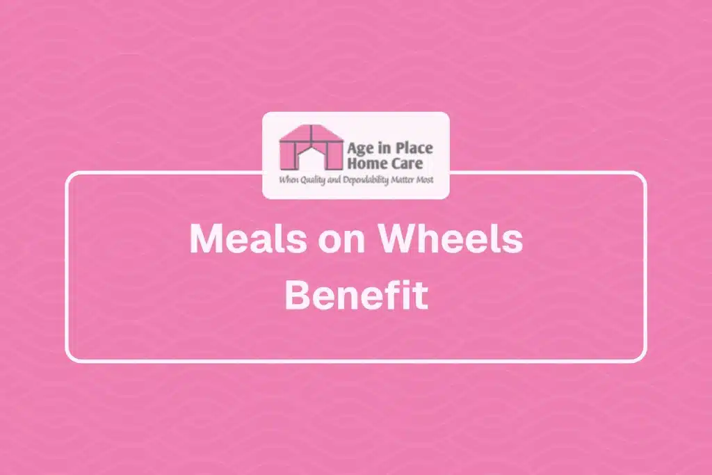 Home Meals on Wheels Benefit